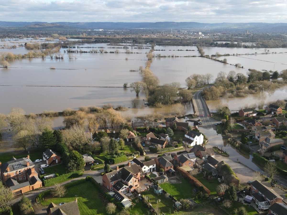 All photographs from 7th Jan 2024 drone session over Maisemore&nbsp;floods.